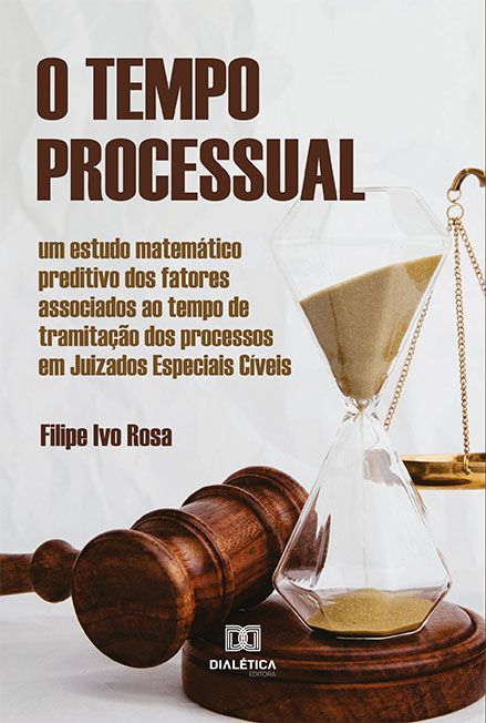 Capa do livro O Tempo Processual, de Filipe Ivo Rosa, Editora Dialética